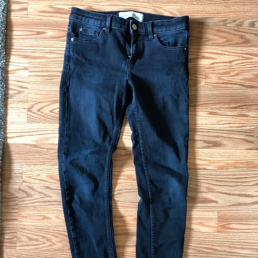 IRO Women's Skinny Jeans, Black, Size 28